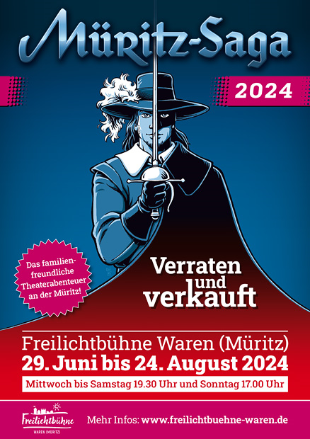 Plakatmotiv Müritz-Saga